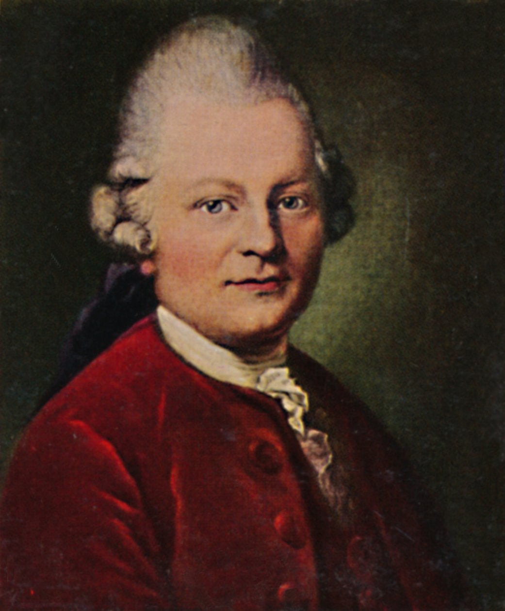 गोथोल्ड एप्रैम कम 1717-1781। - एंटोन ग्रेफ द्वारा पेंटिंग, 1934। द्वारा अज्ञात
