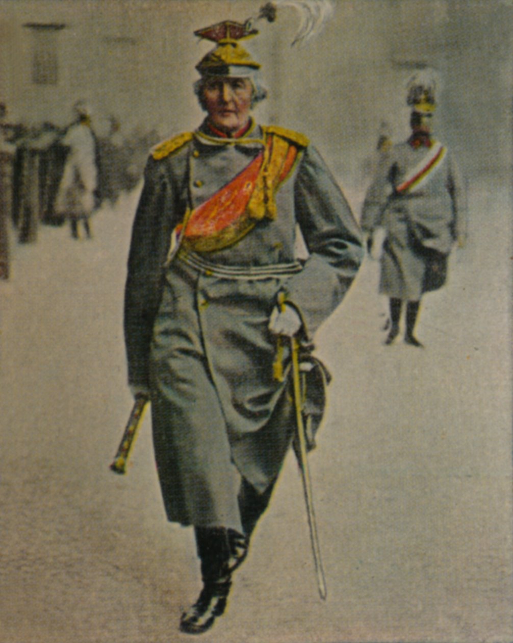 गोटलिब काउंट वॉन हैफेलर 1836-1919। पटकॉकी द्वारा पेंटिंग, 1934। द्वारा अज्ञात
