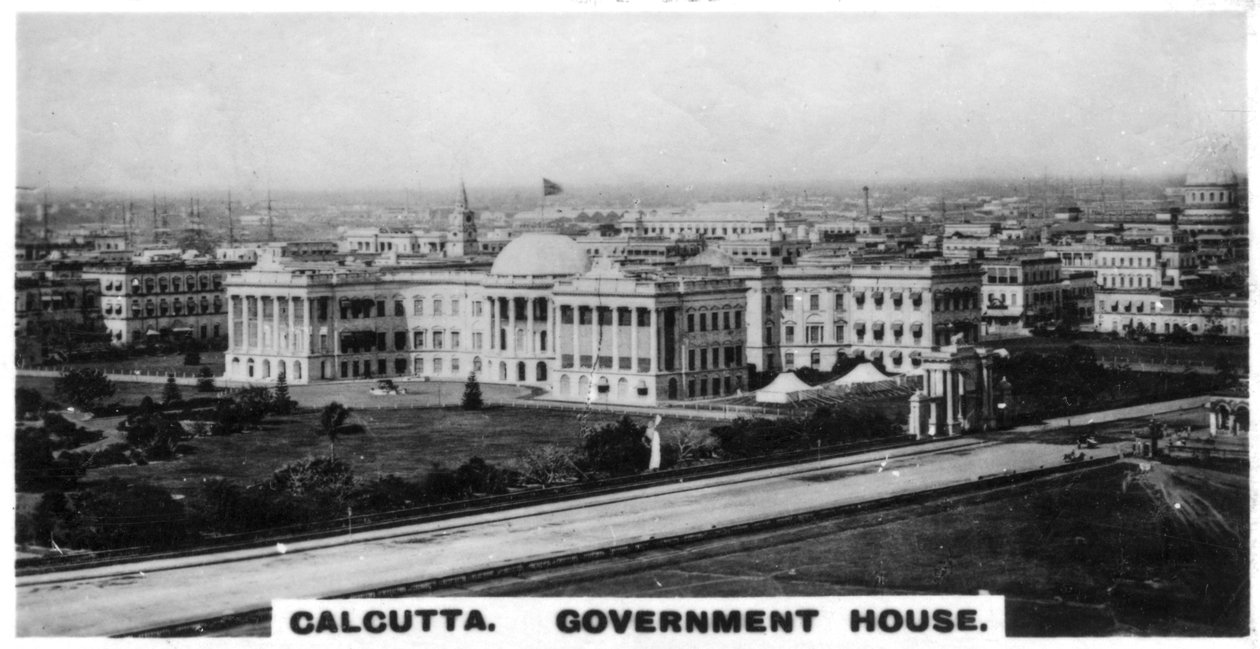 गवर्नमेंट हाउस, कलकत्ता, भारत, c1925 द्वारा अज्ञात