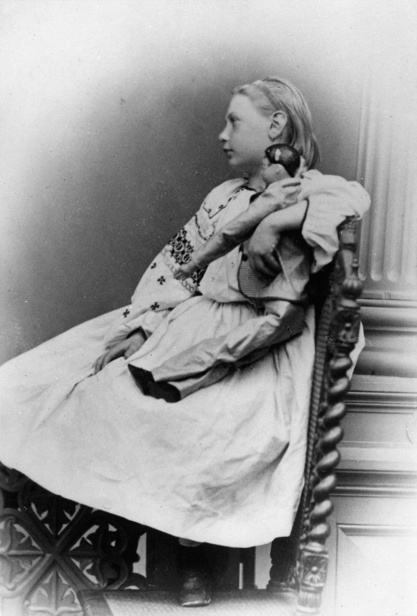 रूस की ग्रैंड डचेस वेरा कॉन्स्टेंटिनोवना, c1861-c1865 द्वारा अज्ञात