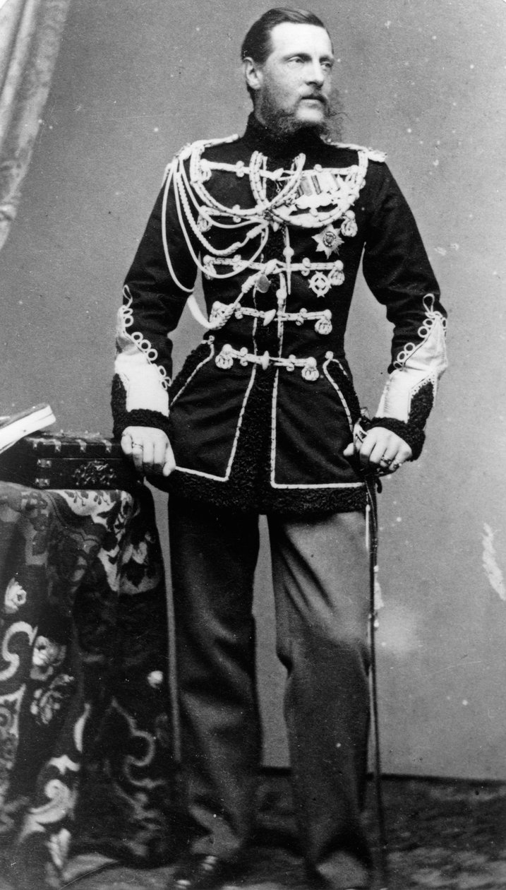 रूस के ग्रैंड ड्यूक कोन्स्टेंटिन निकोलाइविच, c1860s द्वारा अज्ञात