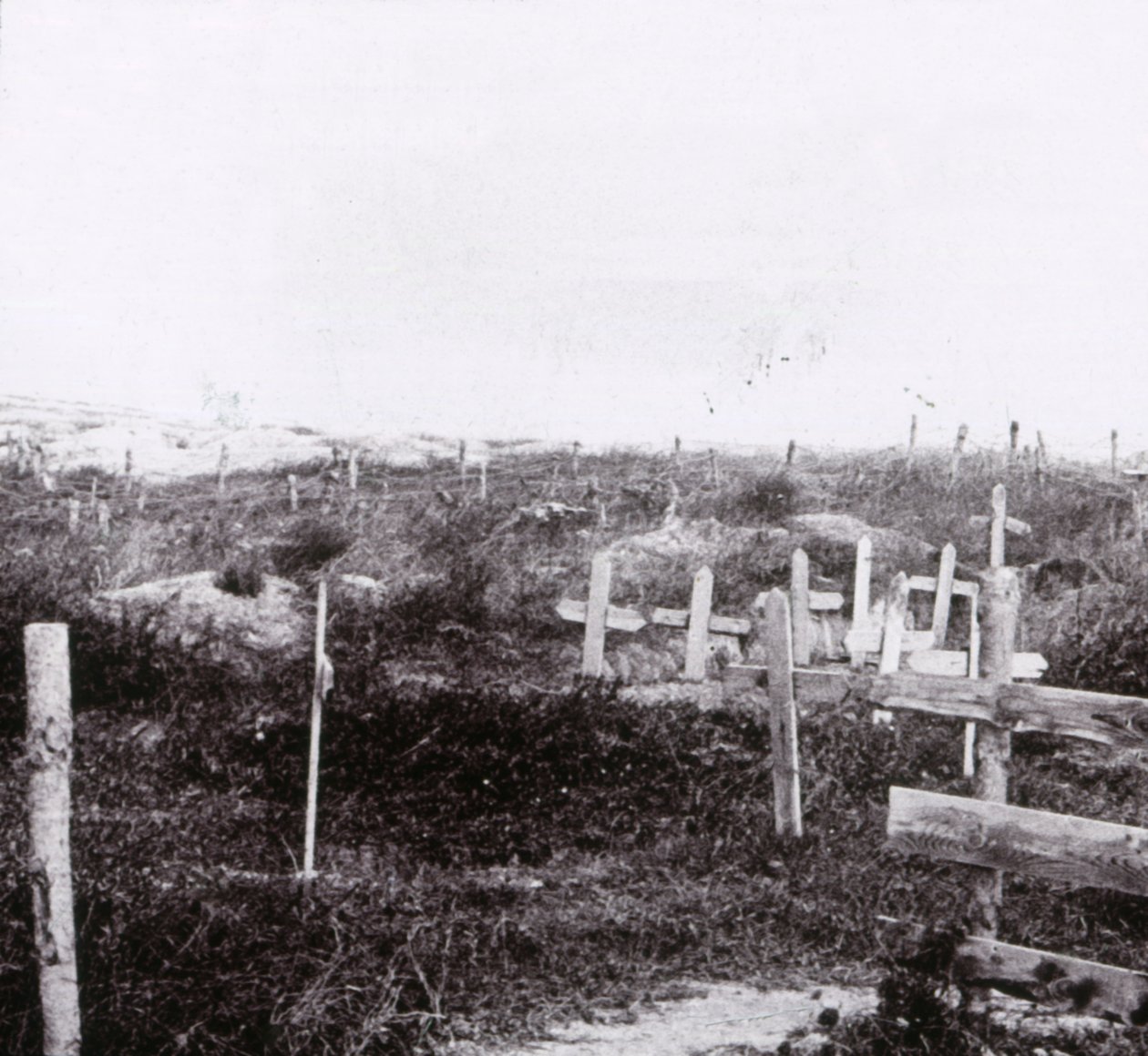 ग्रेव्स, मैसिज, उत्तरी फ्रांस, c1914-c1918। द्वारा अज्ञात
