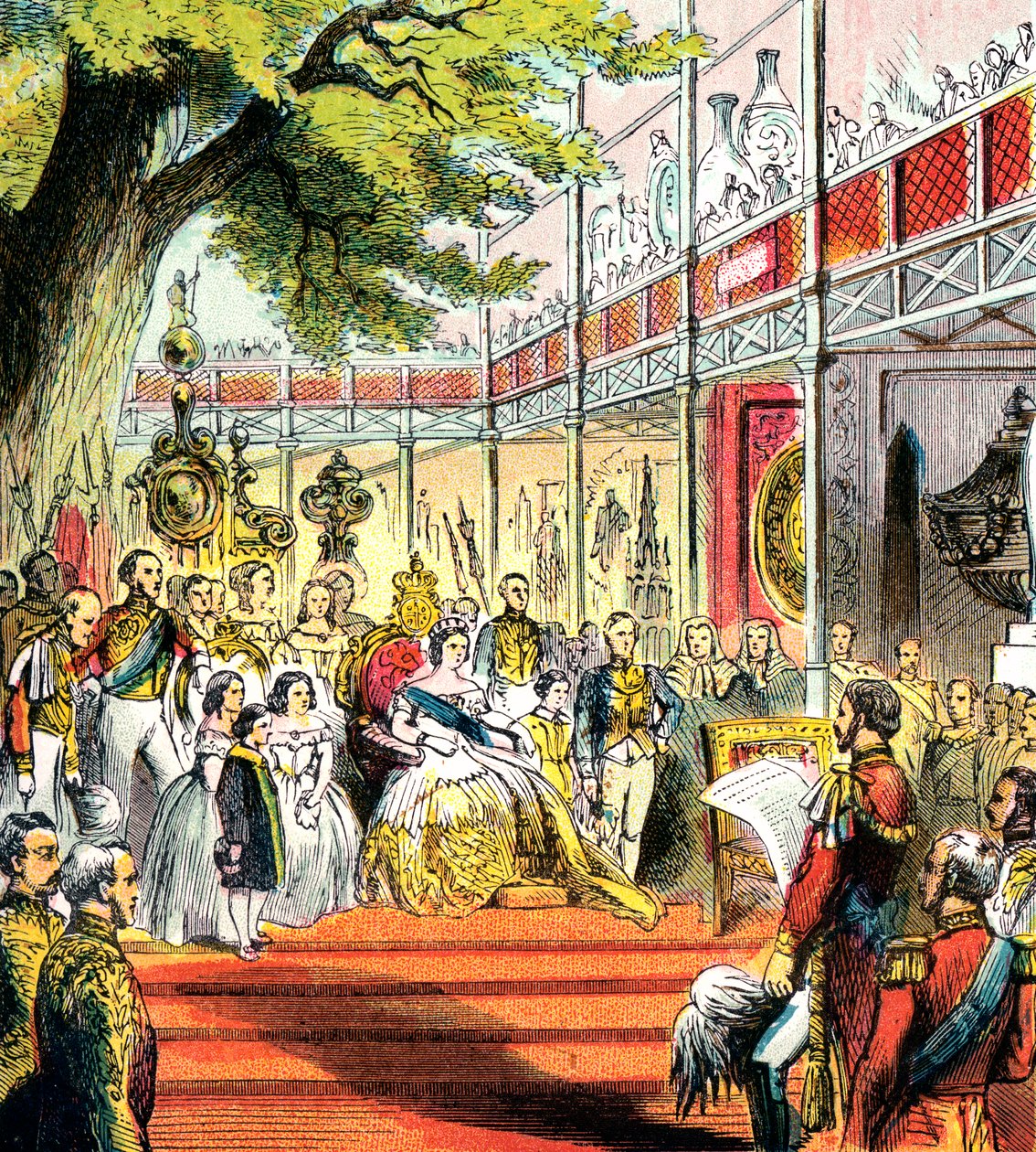 1851 की महान प्रदर्शनी, c1850s द्वारा अज्ञात