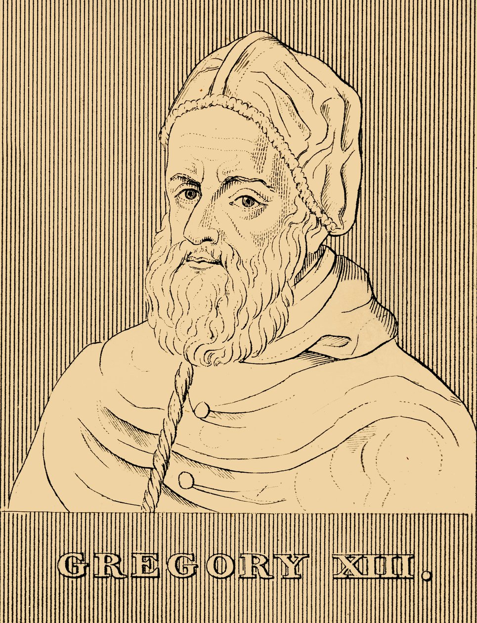 ग्रेगरी XIII, 1502-1585, 1830। द्वारा अज्ञात