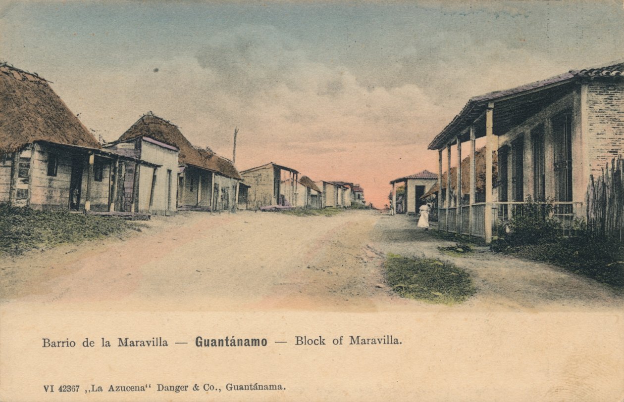 गुआंतानामो - मार्विला का ब्लॉक, c1910 द्वारा अज्ञात