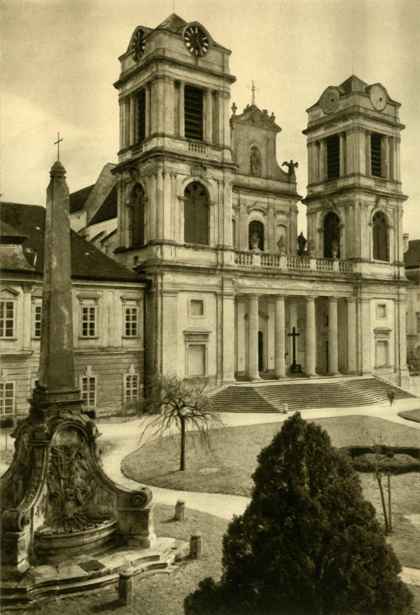 गोटवेग एबे, क्रेम्स, लोअर ऑस्ट्रिया, c1935। द्वारा अज्ञात