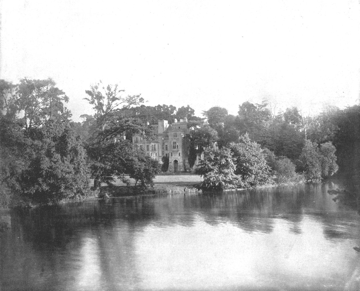 दोस्तों क्लिफ, वार्विकशायर, 1894। द्वारा अज्ञात
