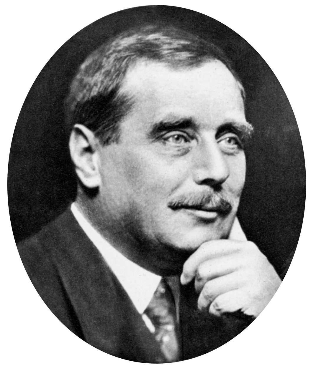 एचजी वेल्स 1865-1946, अंग्रेजी उपन्यासकार, लेखक और लोकप्रिय इतिहासकार, c1925 द्वारा अज्ञात