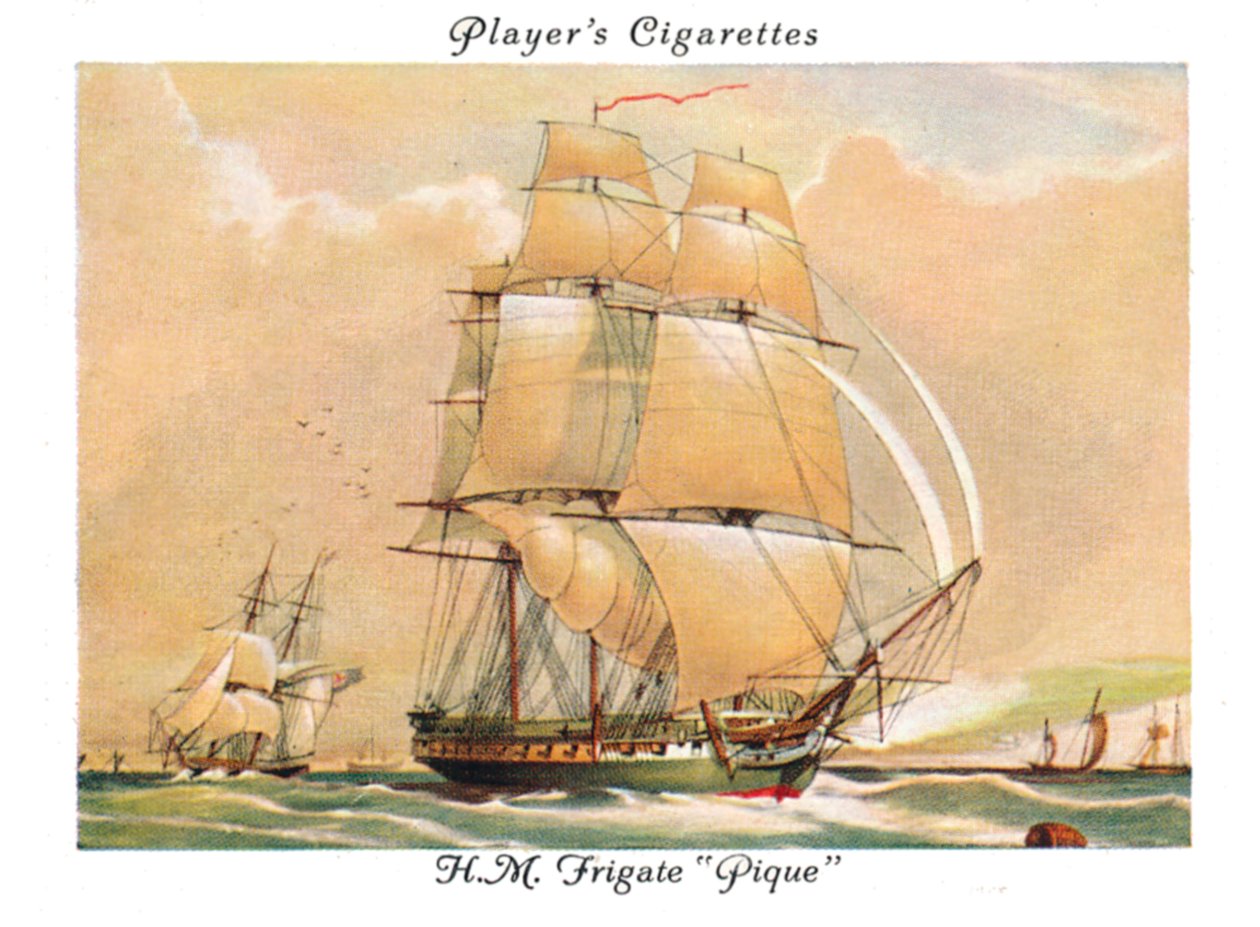 HMFrigate Pique, 1936। द्वारा अज्ञात