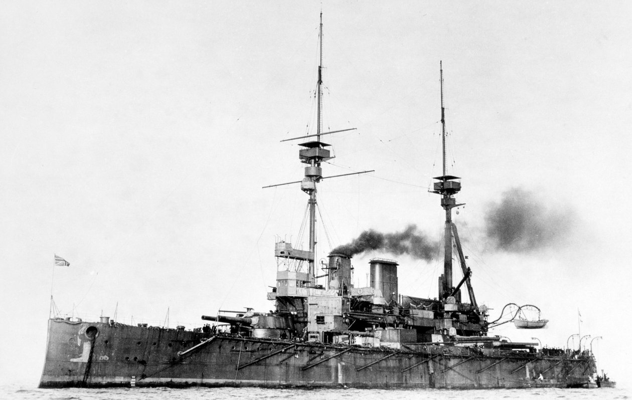एचएमएस लॉर्ड नेल्सन, c1908-1920 द्वारा अज्ञात