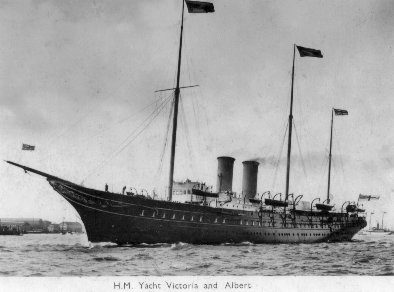 एचएम यॉट विक्टोरिया और अल्बर्ट, 1900 द्वारा अज्ञात