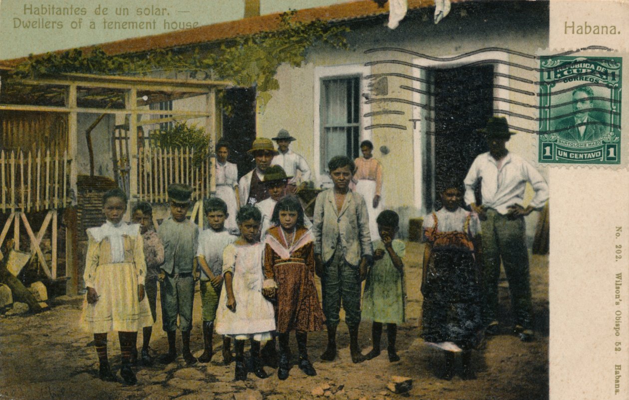 एक सौर के Inhabitants। एक tenement house के निवासी, c1913 द्वारा अज्ञात