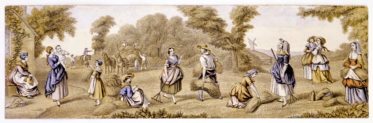 हार्वेस्ट टाइम, c1855 द्वारा अज्ञात