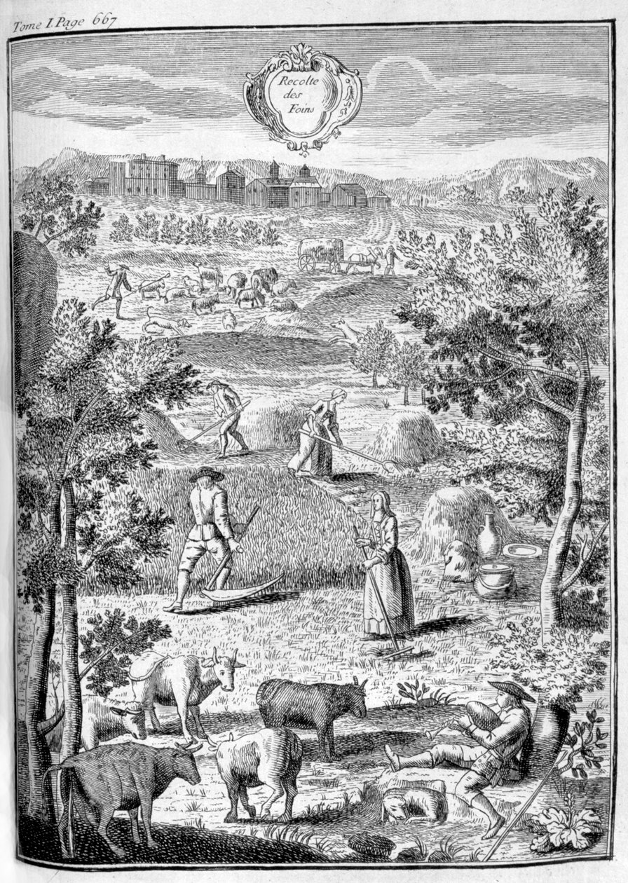घास की कटाई, 1775 द्वारा अज्ञात