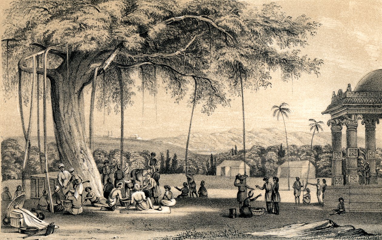 1847 में उनके दरबार का मुखिया गाँव द्वारा अज्ञात