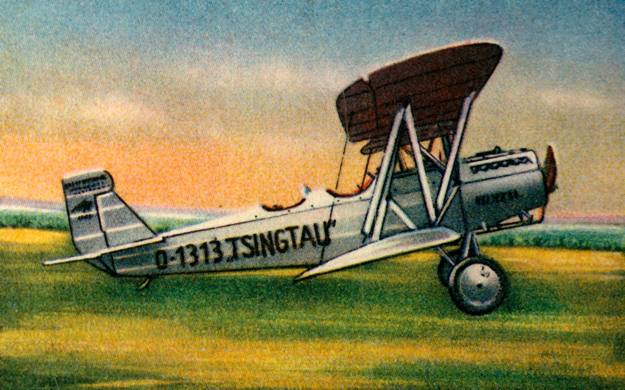 विंकेल एचडी 24 एल त्सिंगताऊ विमान, 1920, 1932। द्वारा अज्ञात