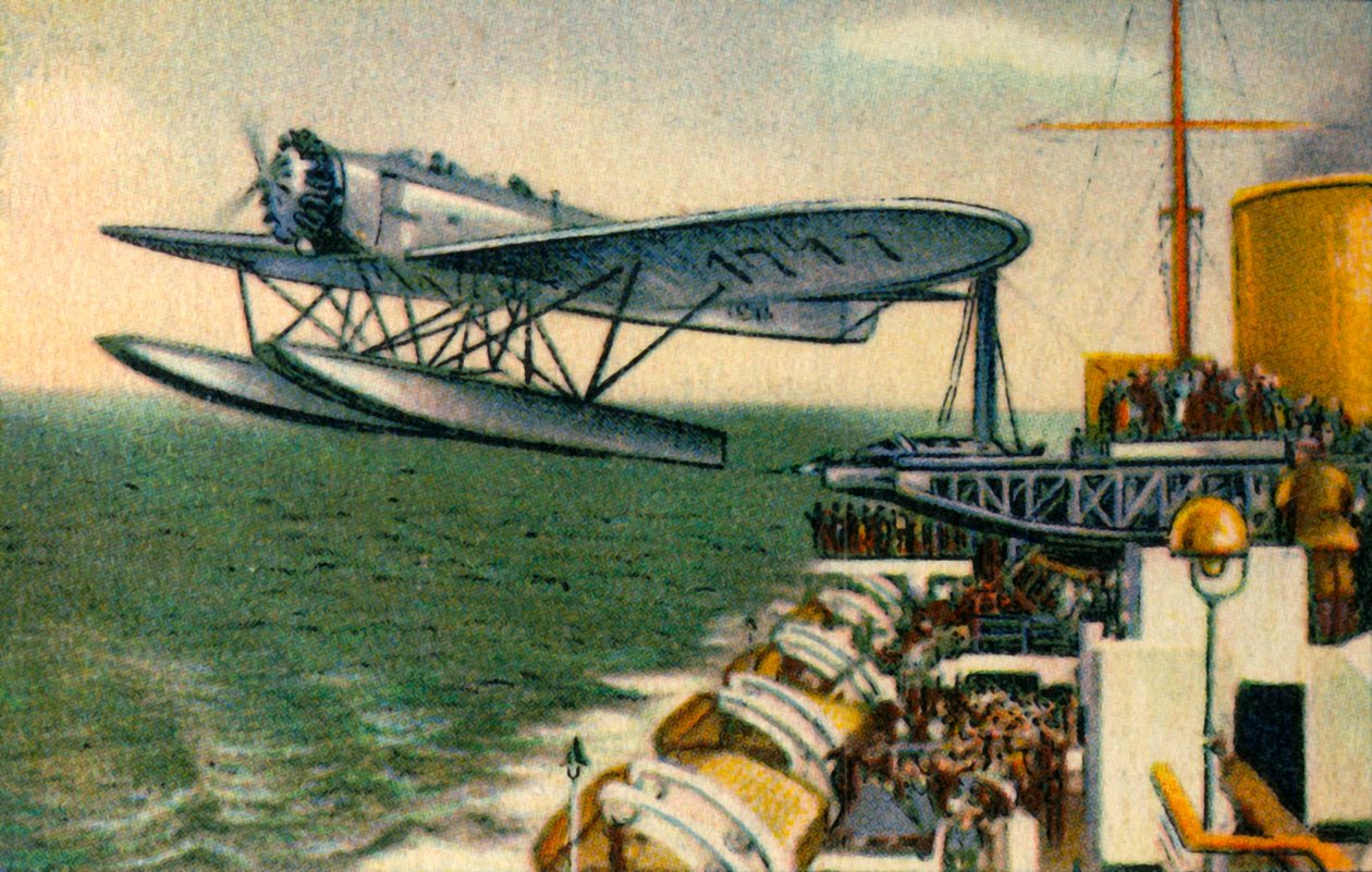 Iinkel He 58 सीप्लेन, 1920, 1932। द्वारा अज्ञात
