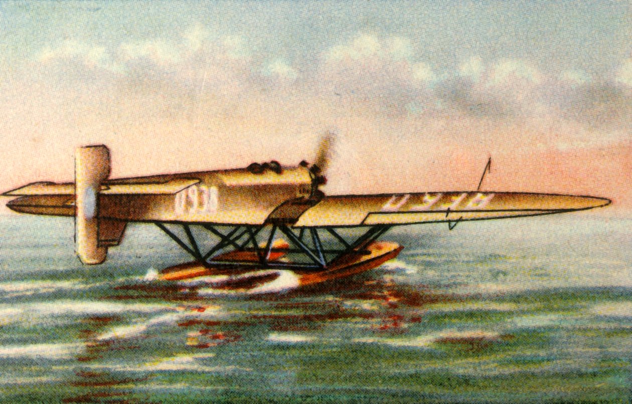 विंकेल हे 5 बी फ्लोटप्लेन, 1920, 1932। द्वारा अज्ञात
