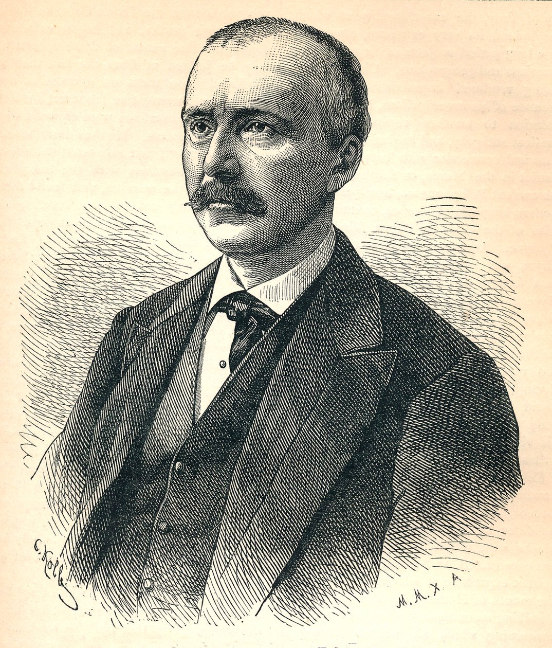 हेनरिक श्लीमैन, 1822-1890, जर्मन पुरातत्वविद, 1893 द्वारा अज्ञात