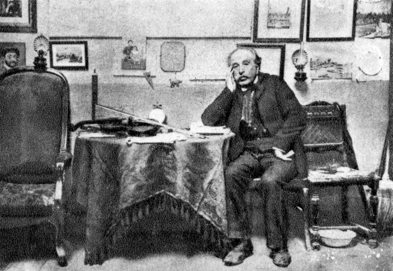 हेनरी रूसो, फ्रेंच पोस्ट-इंप्रेशनिस्ट पेंटर, 1902 द्वारा अज्ञात