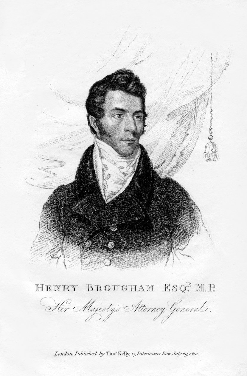 हेनरी ब्रोघम, अटॉर्नी जनरल, 1820 द्वारा अज्ञात
