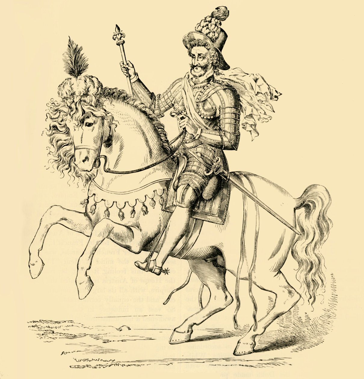 फ्रांस के हेनरी IV, c1590-1600, 1890। द्वारा अज्ञात
