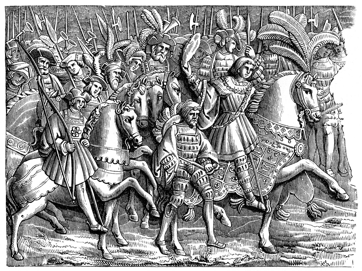1520, 1870 के कपड़े के क्षेत्र में हेनरी VIII द्वारा अज्ञात