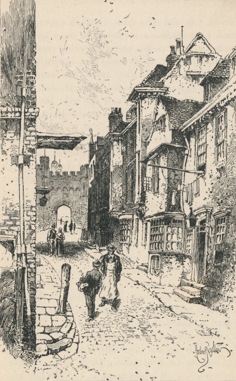 हेनरी VIIIs गेटवे, 1895 द्वारा अज्ञात