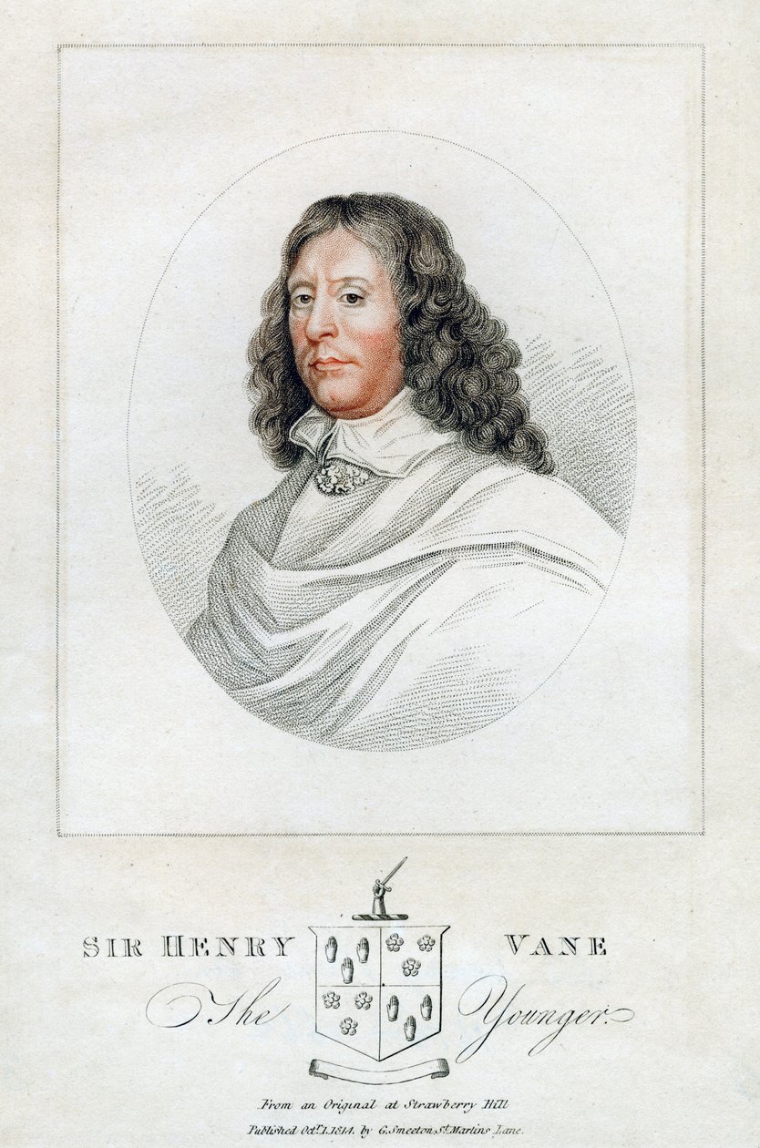 हेनरी वेन द यंगर, राजनेता और संसद सदस्य, 1814 द्वारा अज्ञात