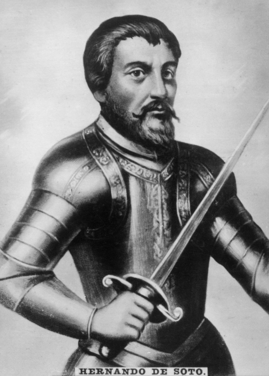 हर्नांडो डी सोटो, 1496-1542, 1920 के दशक द्वारा अज्ञात