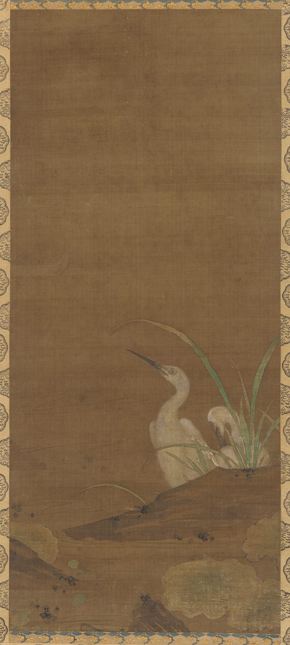 बगुले और जल पौधे, 1368-1644। द्वारा अज्ञात
