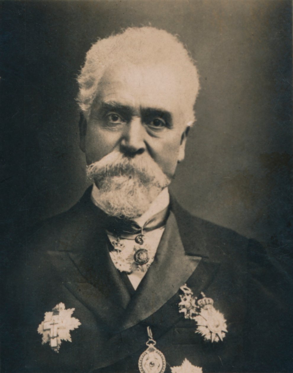 हीराम स्टीवंस मैक्सिम, 1840-1916। अमेरिकी मूल के ब्रिटिश आविष्कारक और इंजीनियर, 1894-1907 द्वारा अज्ञात