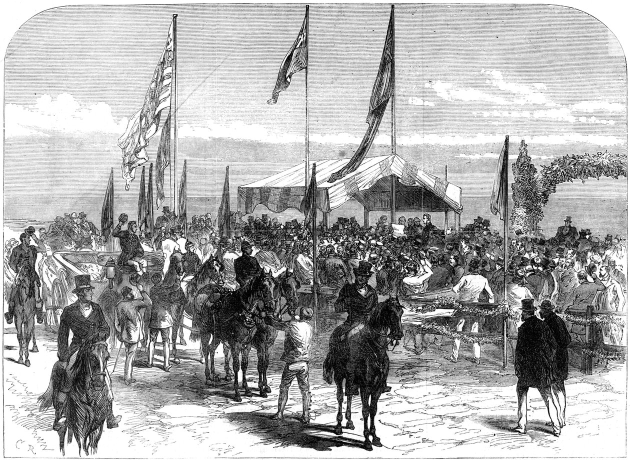 उनकी रॉयल हाईनेस, ग्लेनलेग कॉर्पोरेशन, ऑस्ट्रेलिया, 1868 का पता प्राप्त करती है द्वारा अज्ञात