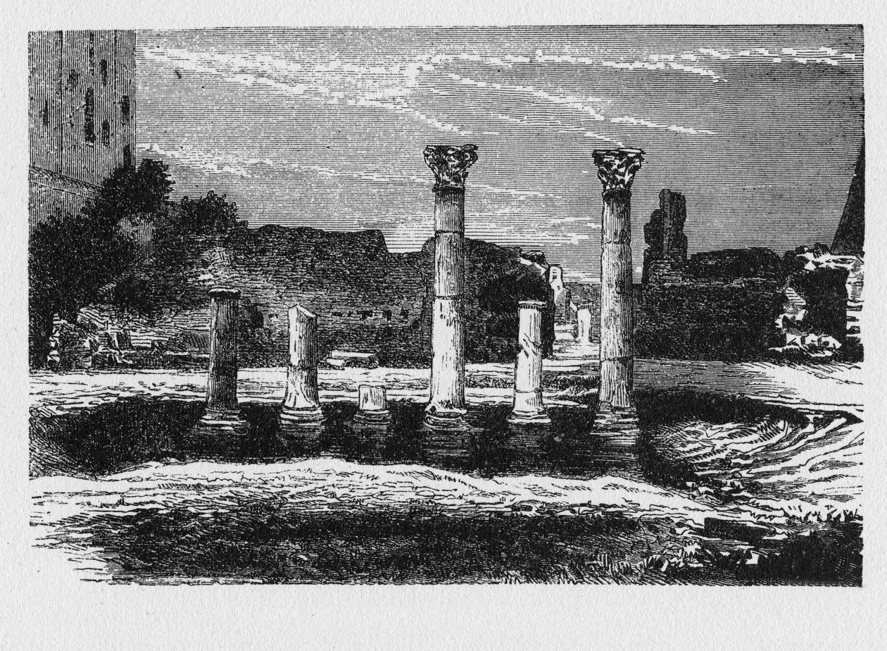 प्राचीन रोम का इतिहास। 1872 की रोम की नक्काशी द्वारा अज्ञात