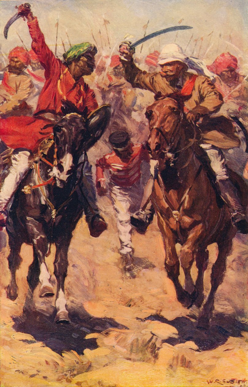 रोहतक में होडसन, 1857 c1912 द्वारा अज्ञात