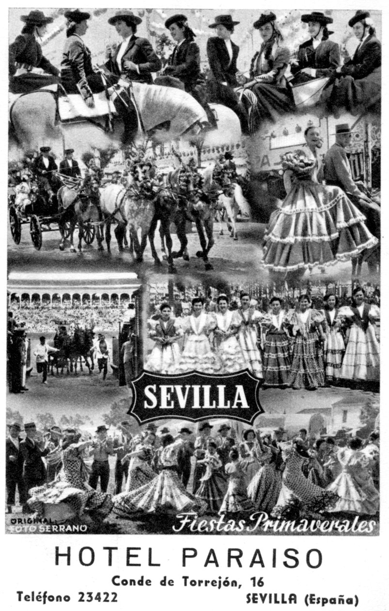 होटल Paraiso, Seville, स्पेन, 20 वीं सदी द्वारा अज्ञात