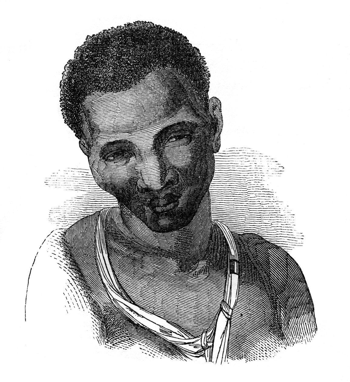 हॉटनॉट महिला, 1848 द्वारा अज्ञात