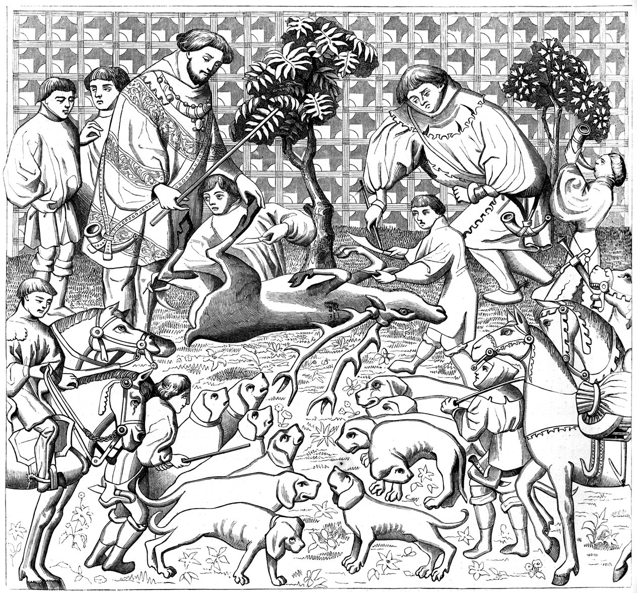 15 वीं सदी, 1849 में कैसे त्वचा को दागदार किया जाता है द्वारा अज्ञात