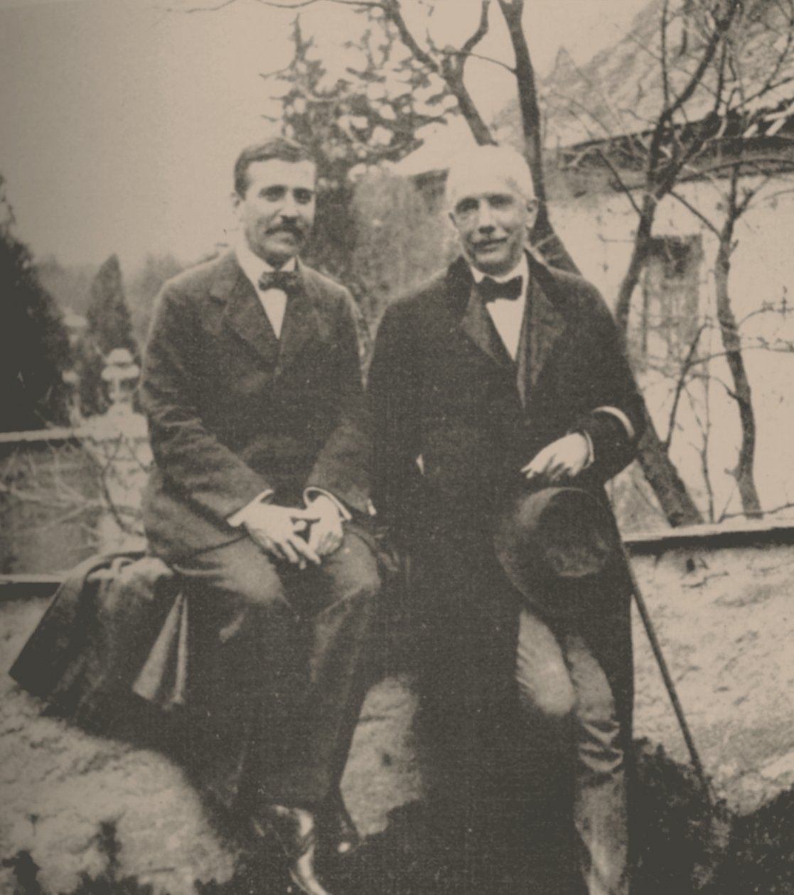 ह्यूगो वॉन हॉफमनस्टाल 1874-1929 और रिचर्ड स्ट्रॉस 1864-1949, 1912। द्वारा अज्ञात