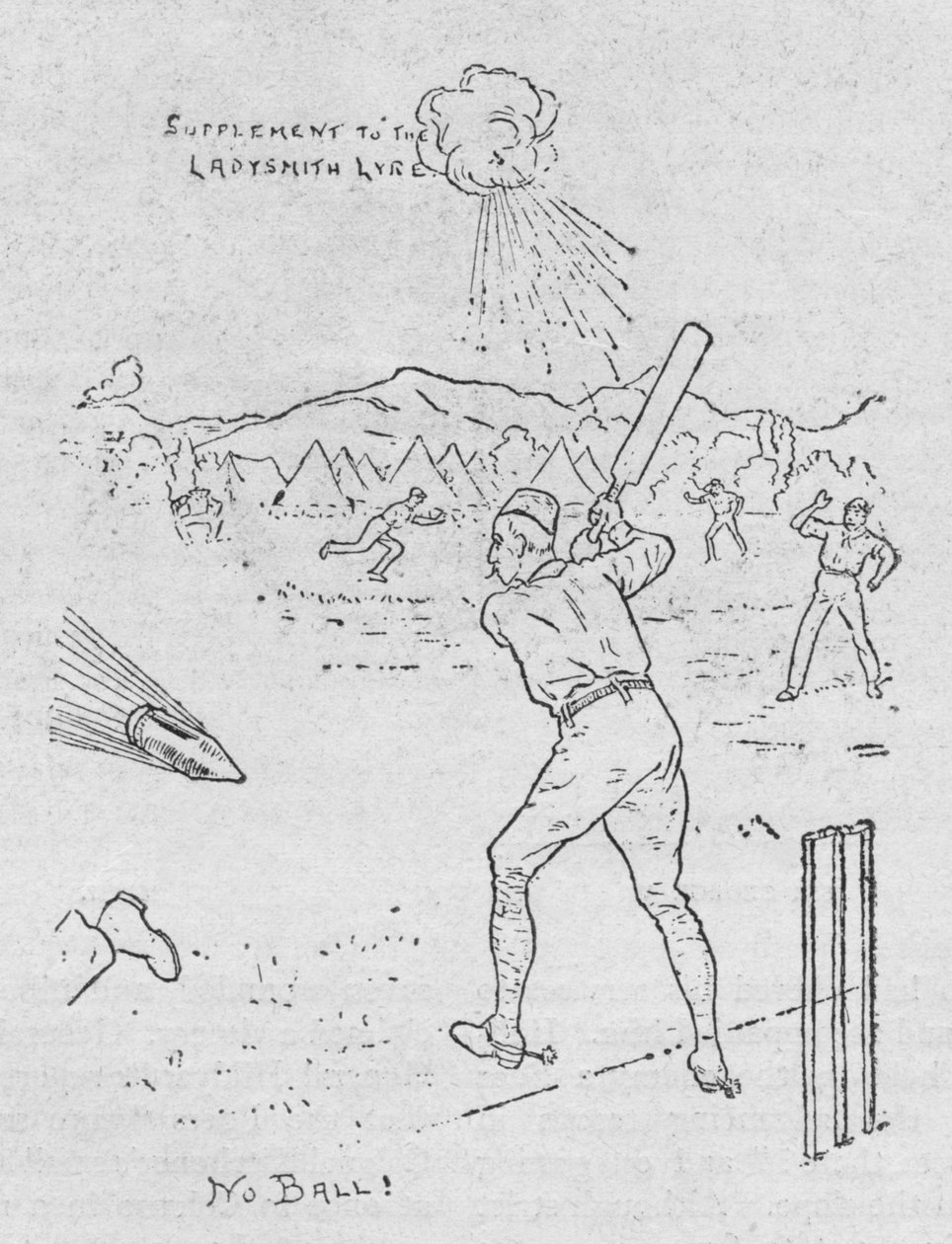 Humours of the घेराबंदी, 1902 द्वारा अज्ञात