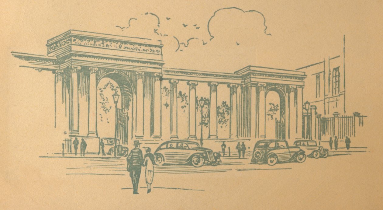 हाइड पार्क कॉर्नर, लंदन, c1936 द्वारा अज्ञात