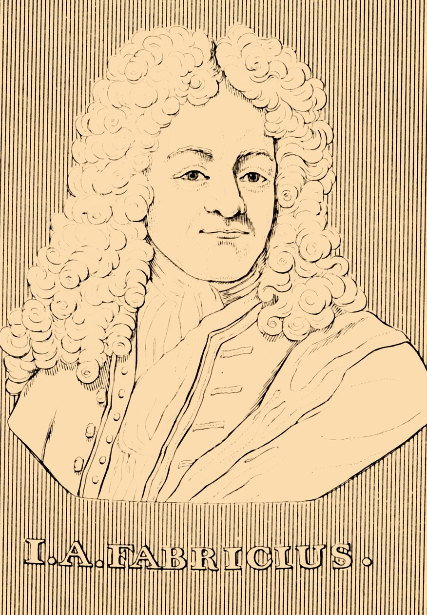 आइए Fabricius, 1668-1736, 1830। द्वारा अज्ञात