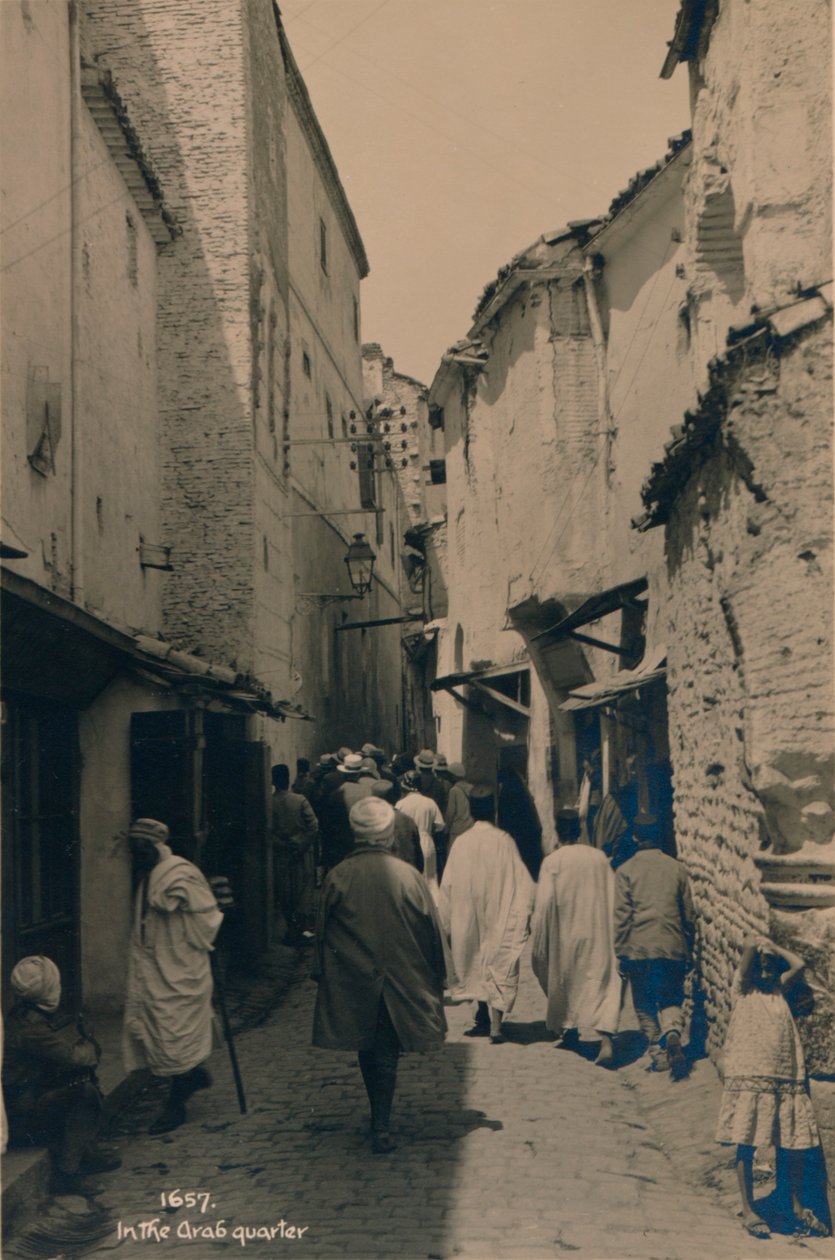 अरब क्वार्टर में, काहिरा, मिस्र, 1936 द्वारा अज्ञात