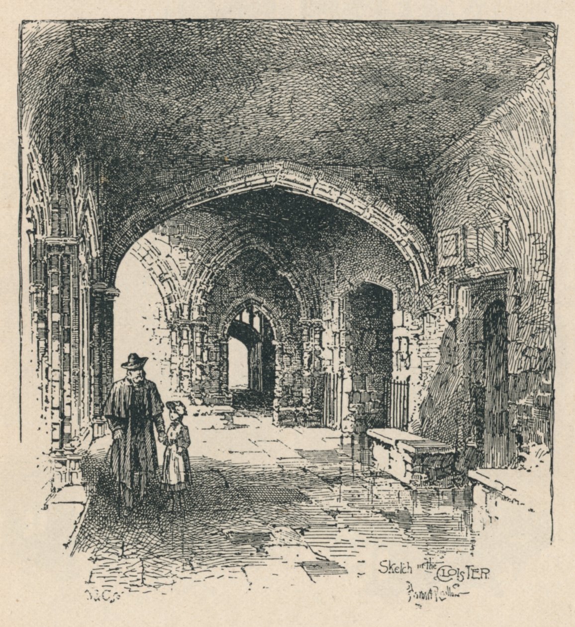क्लिस्टर में, 1895 द्वारा अज्ञात