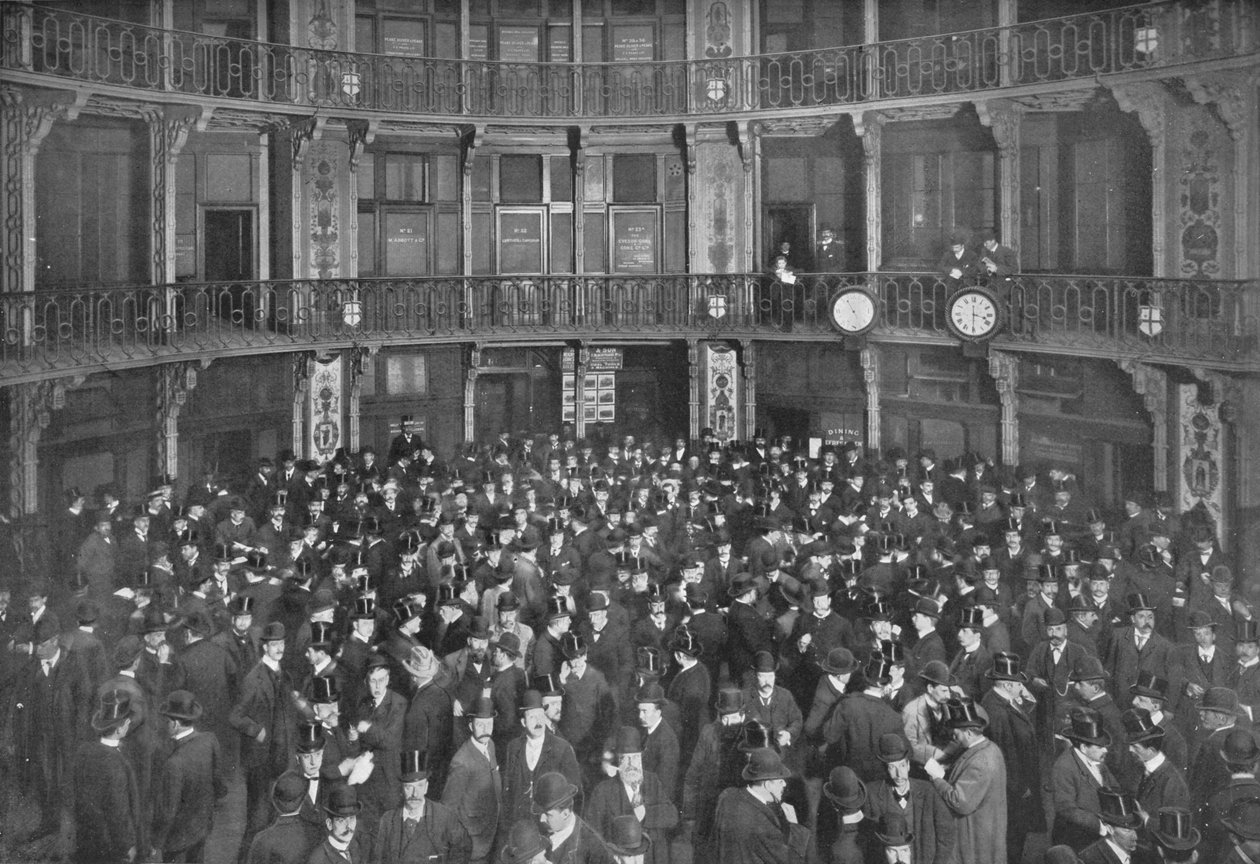 कोल एक्सचेंज, लंदन शहर में, c1903 1903 द्वारा अज्ञात