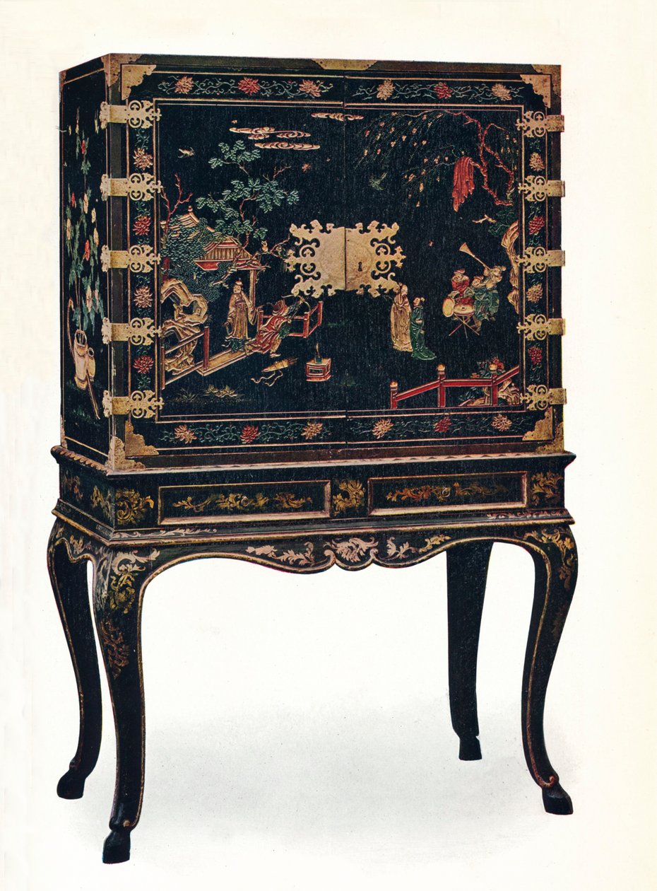 सीमांकित कैबिनेट, c1680, 1910। द्वारा अज्ञात