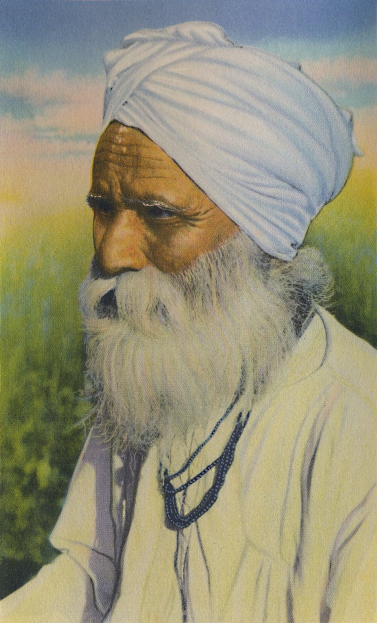 भारतीय पुजारी, त्रिनिदाद, BWI, c1940s। द्वारा अज्ञात