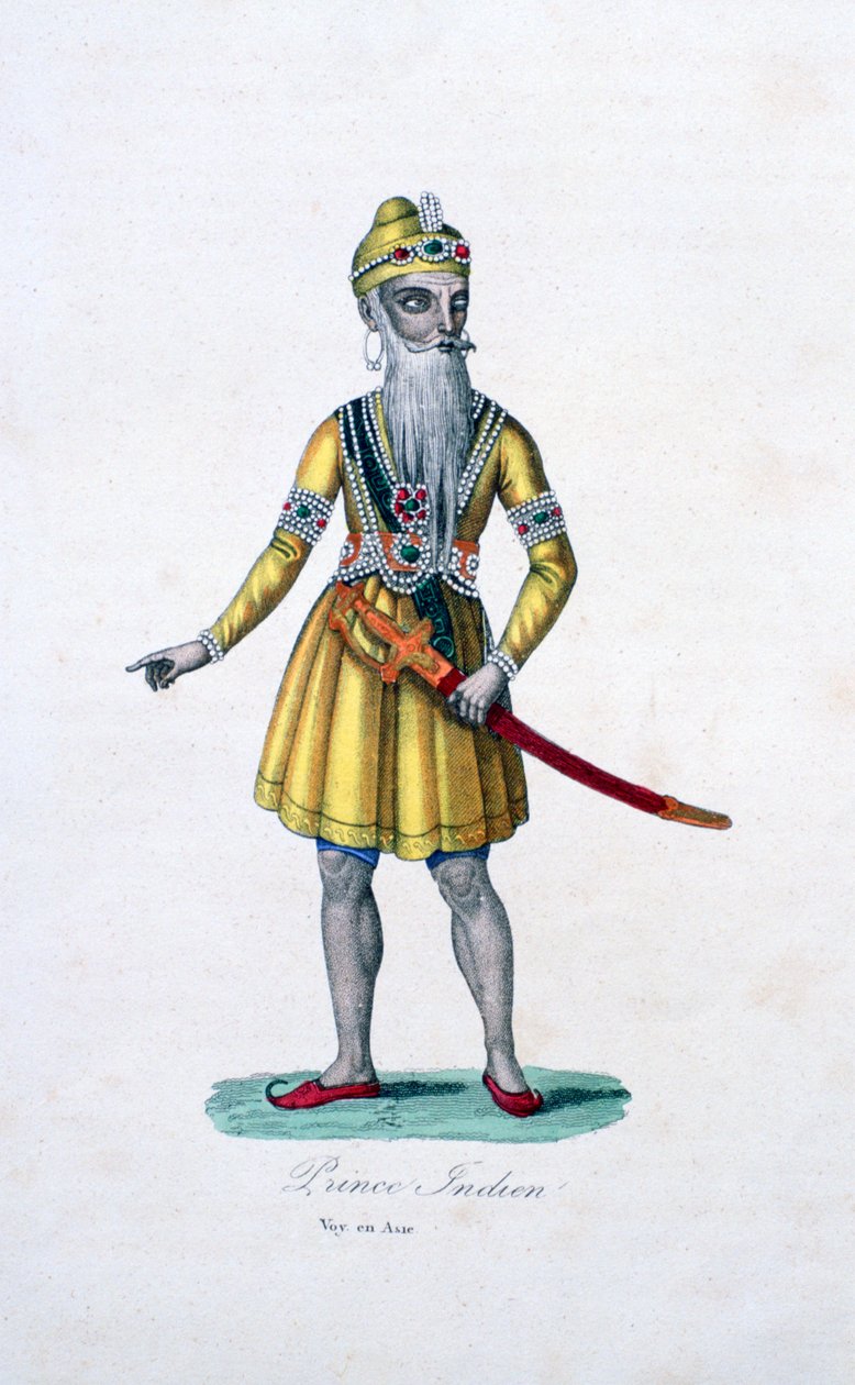 भारतीय राजकुमार, 1830 द्वारा अज्ञात