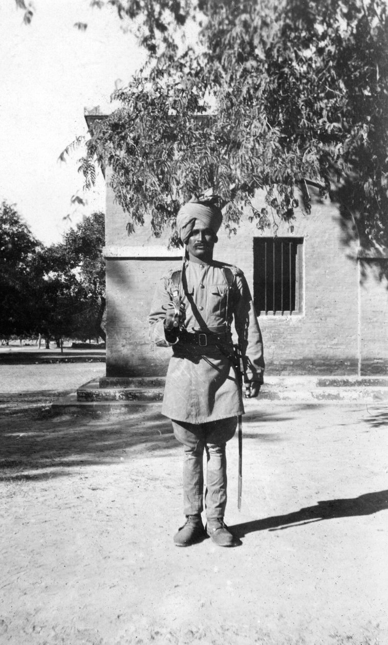 भारतीय लांसर, मथुरा, भारत, 1916-1917 द्वारा अज्ञात