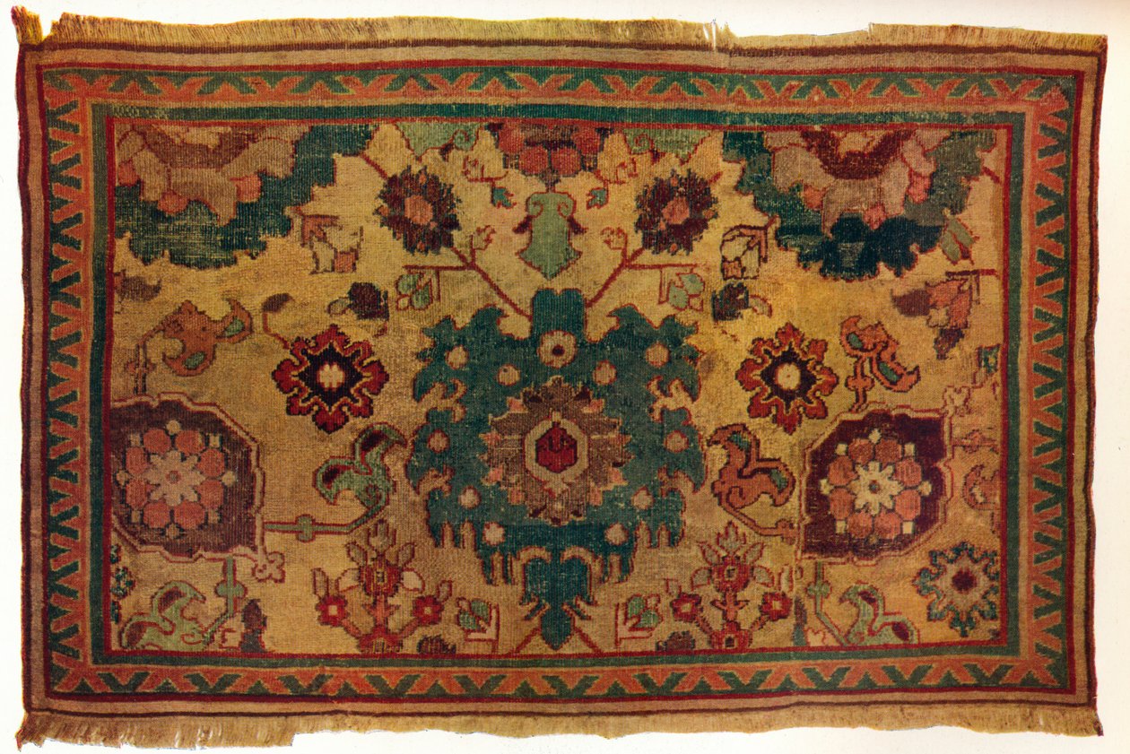इंडो-फारसी गलीचा, c1570 द्वारा अज्ञात